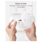 Momcozy S9-S12 Pro Breast Pump Flange Insert - 15MM Replacement Accessory Set for Comfortable Pumping