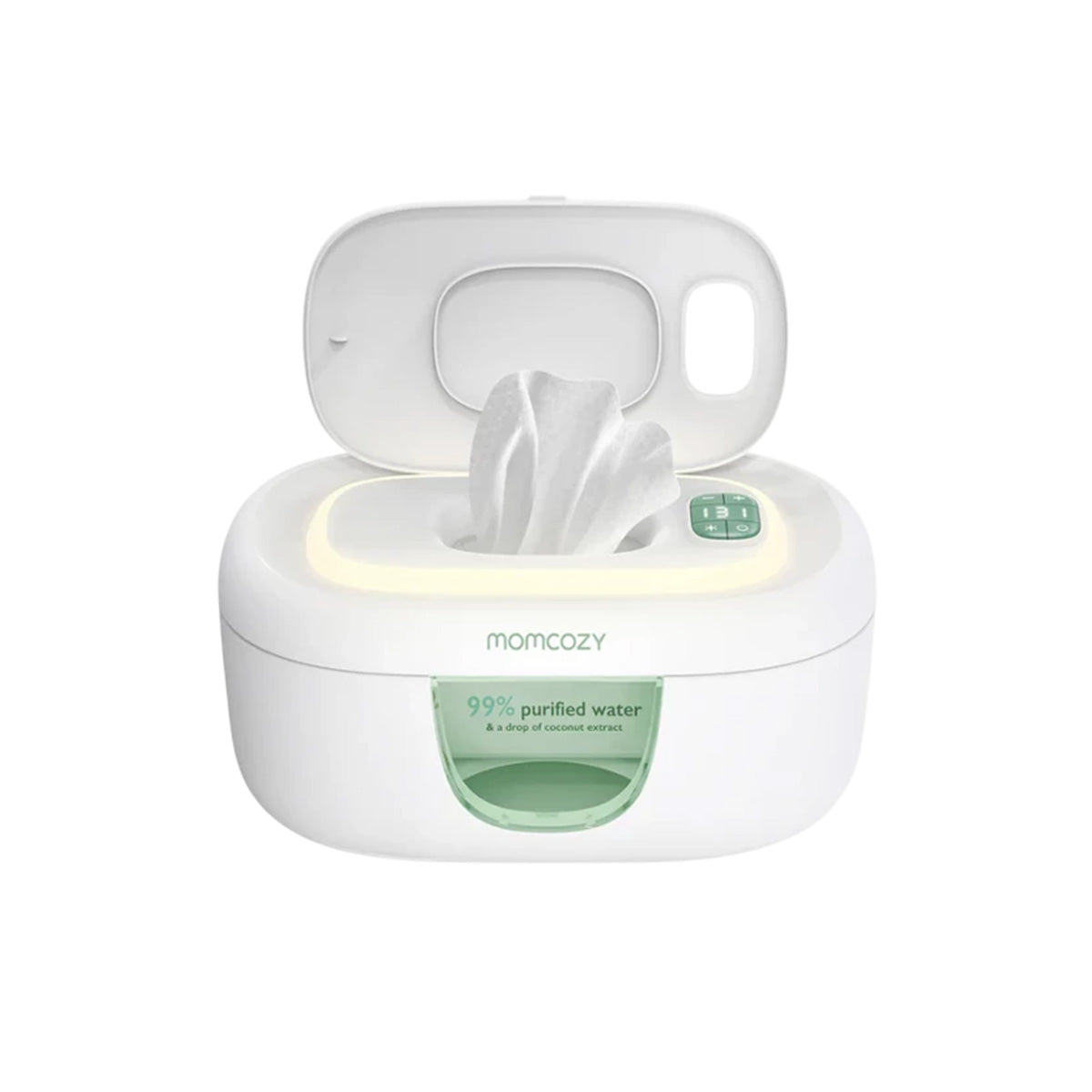 Momcozy Large Capacity Baby Wipe Warmer with Constant Temperature Control - White