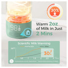 Momcozy Portable 17oz Breast Milk and Water Warmer for Travel and On-the-Go Feeding