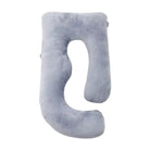 Momcozy U-Shaped Full Body Pregnancy Pillow for Maternity Support - Grey