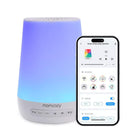 Momcozy Portable White Noise Machine with Bluetooth Speaker and Night Light for Sleep Therapy