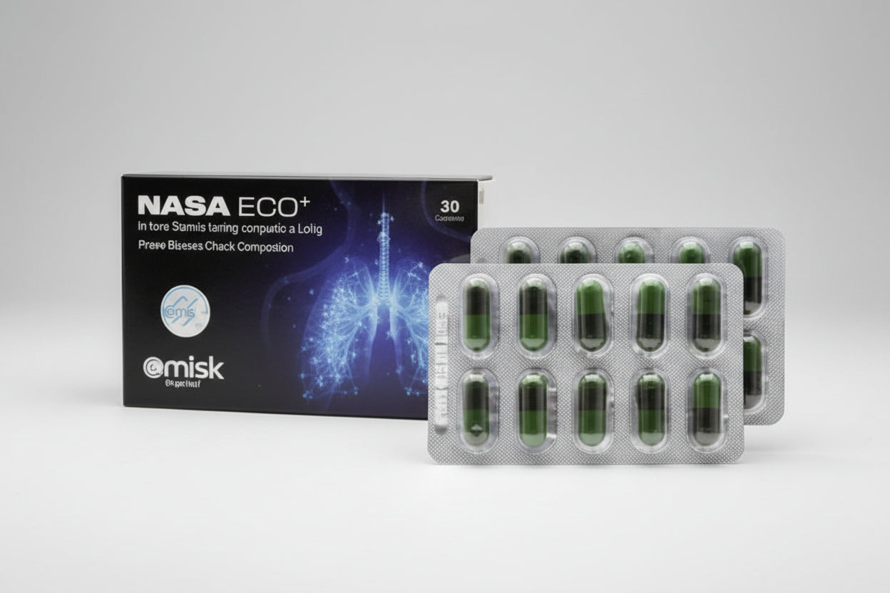 Nasa 600 capsules 20 acetylcysteine mucolytic respiratory mucus relief medicine