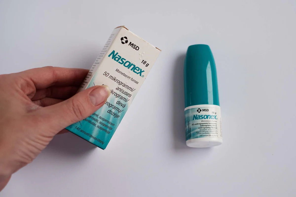 Nasonex 0.05% nasal spray mometasone furoate allergy nasal corticosteroid spray