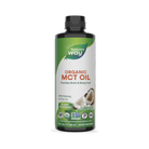 Nature’s Way Organic MCT Oil 480 ml – coconut-derived medium-chain triglyceride oil for clean energy and fullness, available at HealthBoutiqueJo.com.