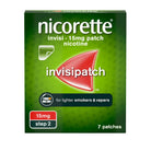 Nicorette InvisiPatch Step 2 15 mg nicotine quit smoking patch- Jordan health boutique
