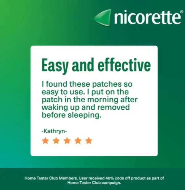 Nicorette InvisiPatch Step 3 10 mg nicotine quit smoking patch- Jordan- health Boutique