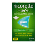 Nicorette Fresh Mint 4mg nicotine gum stop smoking aid 30 pack -health boutique jordan