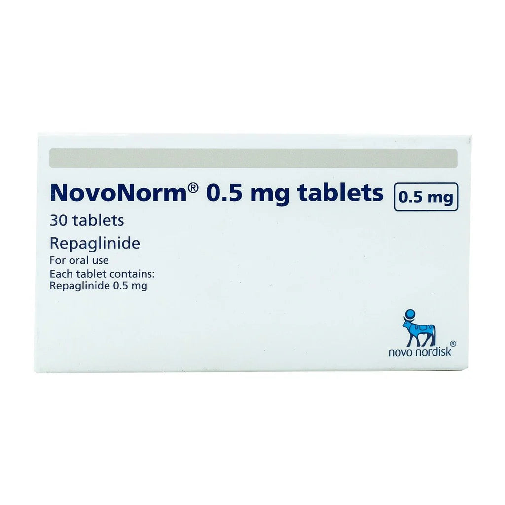 Novonorm 0,5 mg Tabletten – Repaglinid-Diabetestherapie – Health ...