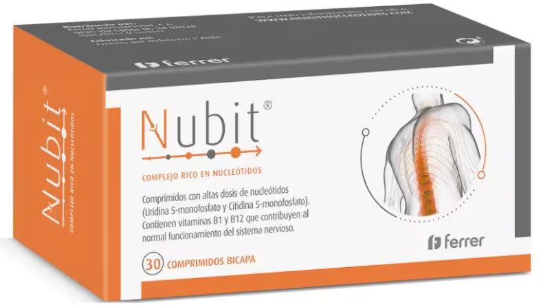 Nubit tablets 30 uridine cytidine vitamin B nerve support