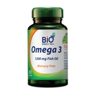 Bio Energy Omega 3-1200 mg Odorless Fish Oil Supplement for Heart, Brain & Immune Support - 80 Softgels, Halal Certified