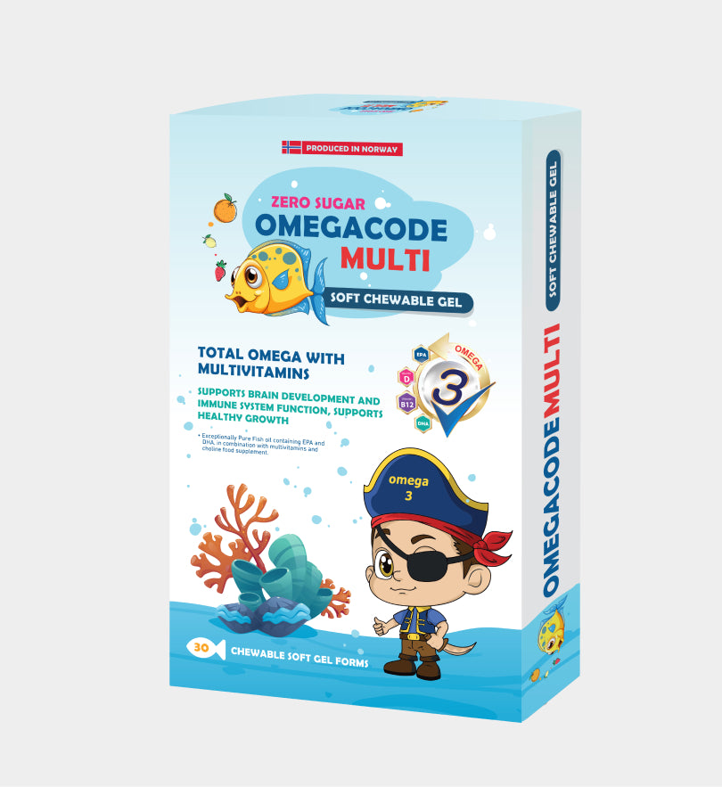 Omegacode Multi chewable capsules 30 multivitamin nutritional supplement