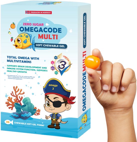 Omegacode Multi® Chewable Capsules (30 Capsules) – Daily Multivitamin Support