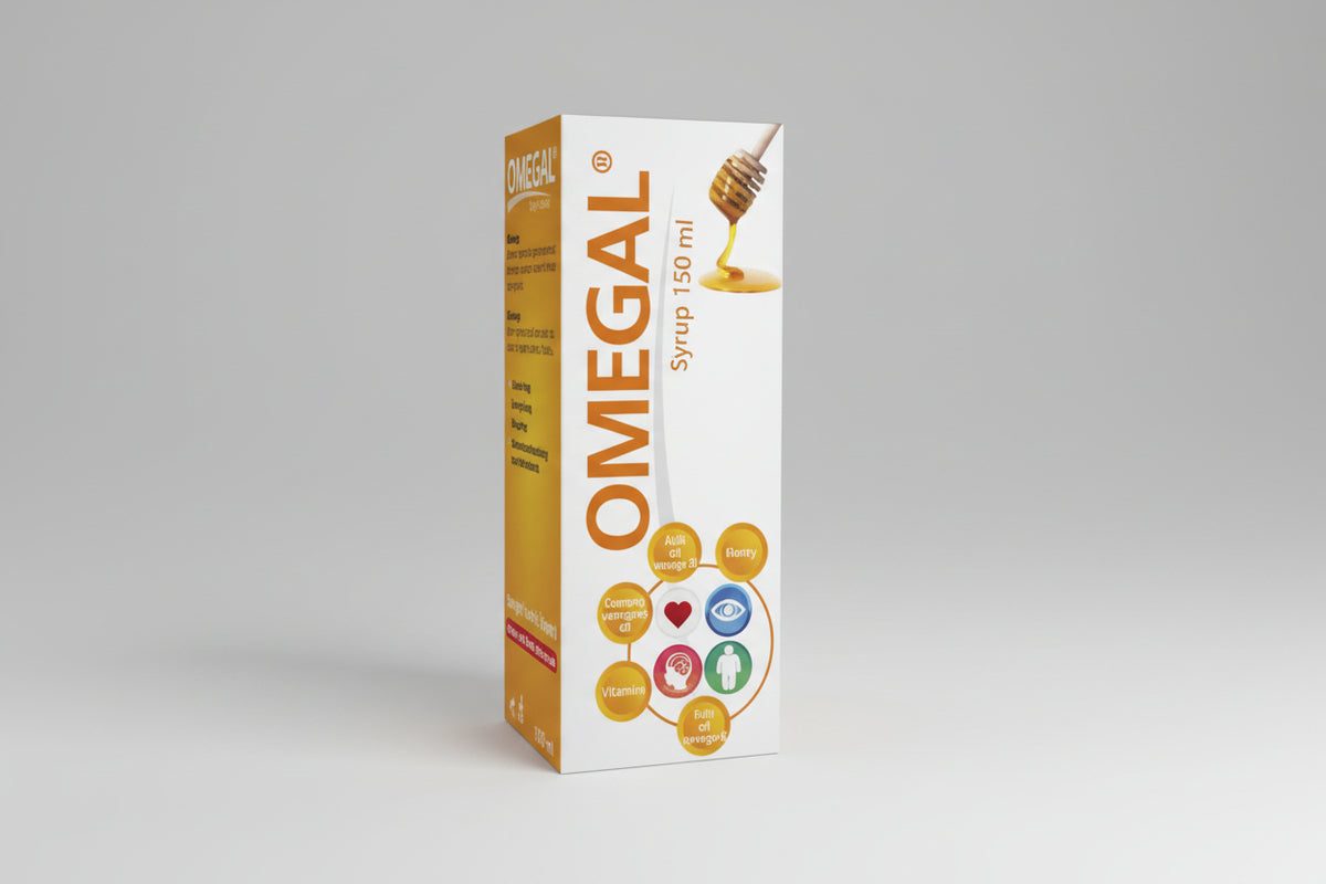 Omegal Plus Syrup 150ml – Omega 3 DHA EPA- Health Boutique – the health ...