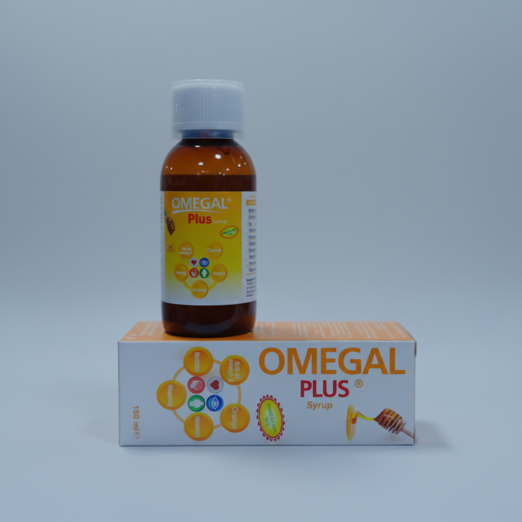 Omegal Plus omega 3 syrup 150ml DHA EPA children brain memory support Health Boutique