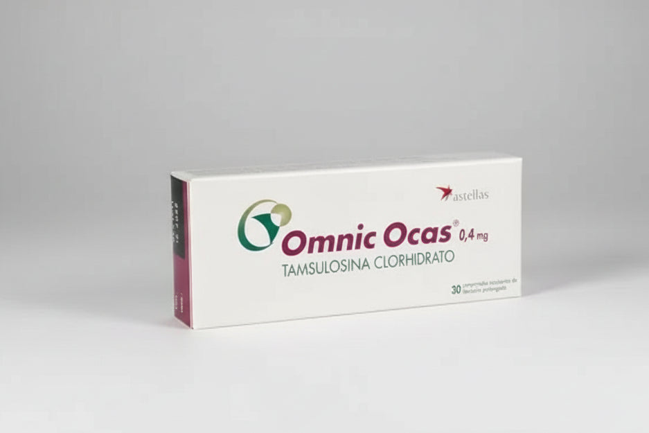 Omnic Ocas 0.4 mg tamsulosin 30 tablets for BPH urinary symptom management