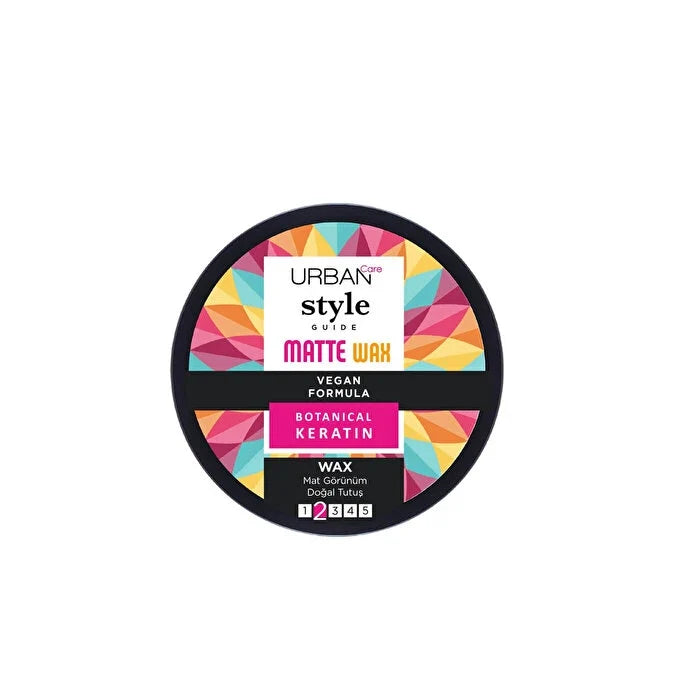 Urban Care Style Guide Matte Wax - Strong Hold Hair Styling Wax for Men and Women