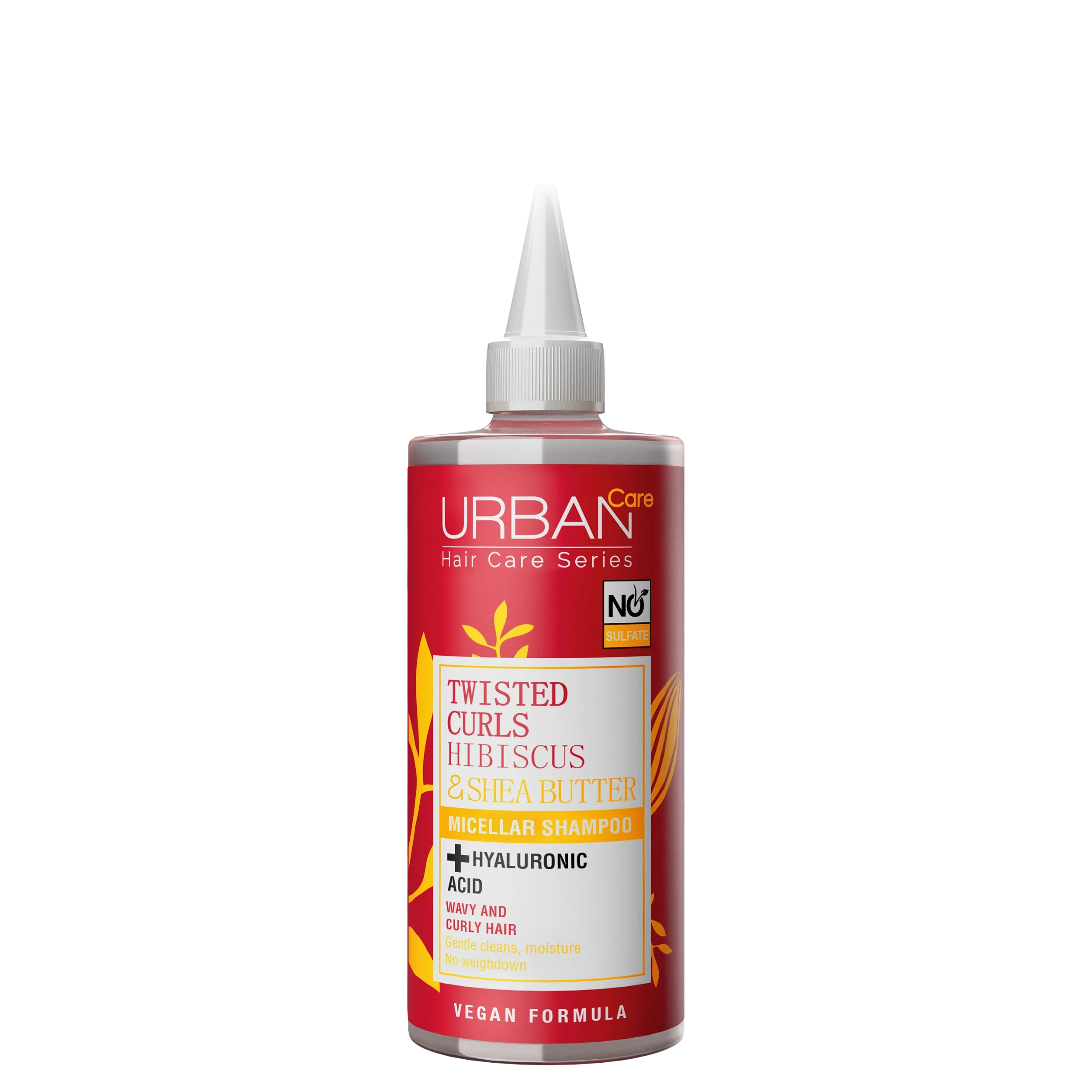 Urban Care Twisted Curls Hibiscus & Shea Butter Micellar Shampoo for Curly Hair 250ml