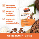 Palmer's Cocoa Butter Formula Length Retention Biotin Pack 60g deep conditioning hair treatment for dry damaged hair Health Boutique
