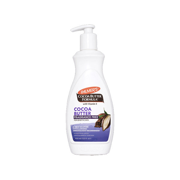 Palmer's Cocoa Butter Softens Fragrance Free Body Lotion For Sensitive Skin 400ml moisturizing lotion for sensitive dry skin Health Boutique
