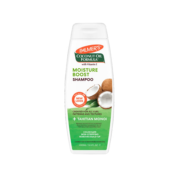 Palmer's Coconut Oil Formula Moisture Boost Shampoo 400ml moisturizing shampoo for dry frizzy hair Health Boutique