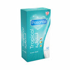 Pasante Tropical Flavored Condoms - 12 Pack Assorted Fruit Scents