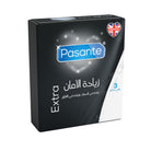Pasante Extra Lubricated Latex Condoms - 3 Pack