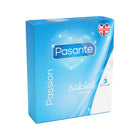 Pasante Passion Flavoured Condoms - 3 Pack Lubricated Latex Contraceptives