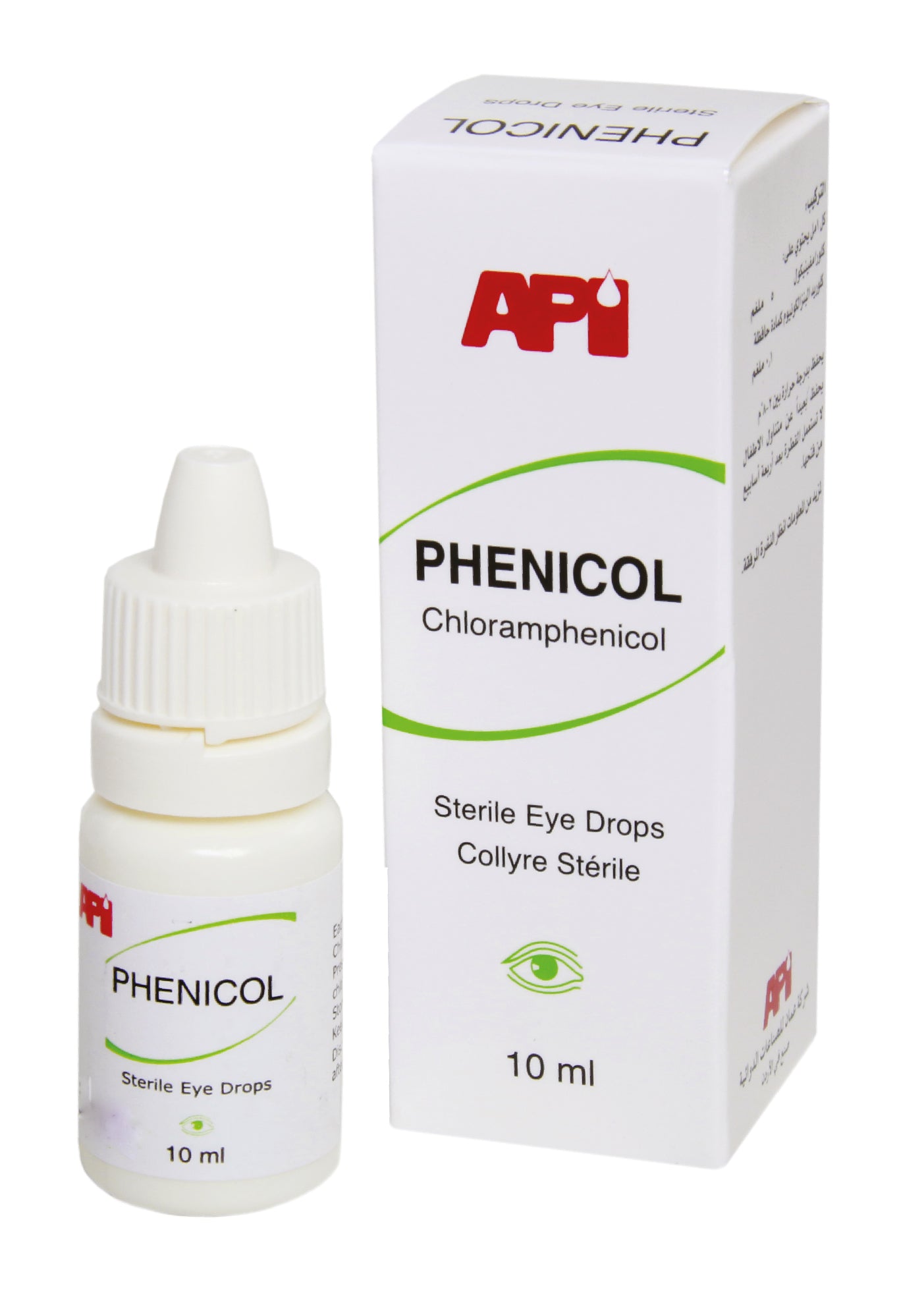 Phenicol 0.5% chloramphenicol eye drops 10ml bottle ophthalmic antibiotic product Health Boutique