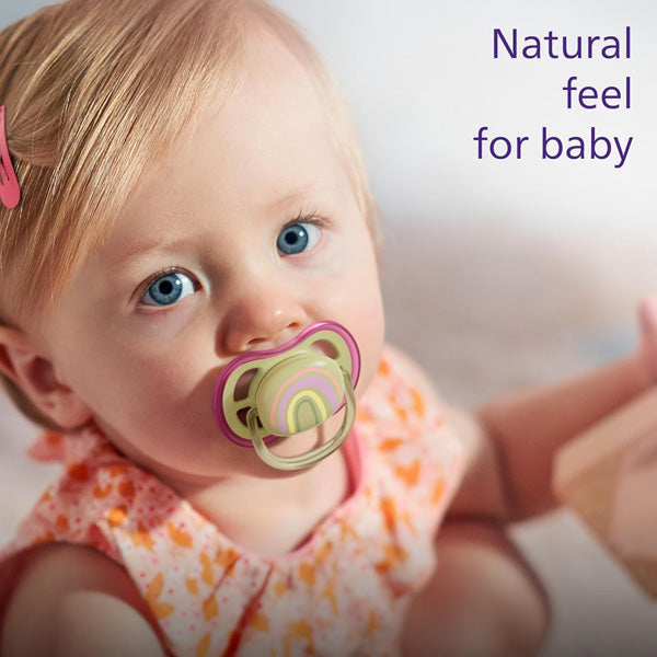 Philips Avent Ultra Air Soother Purple & Green (0-6 M)