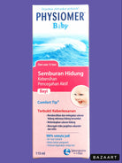 Physiomer Baby nasal spray 115ml sterile seawater infant nasal congestion relief blocked nose baby hygiene gentle nasal care Health Boutique