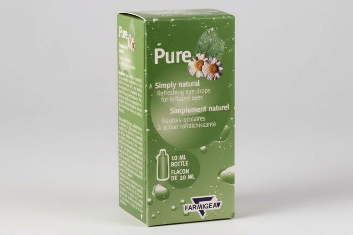 Pure Simply Natural 10 ml – Eye Drops- Health Boutique – the health ...