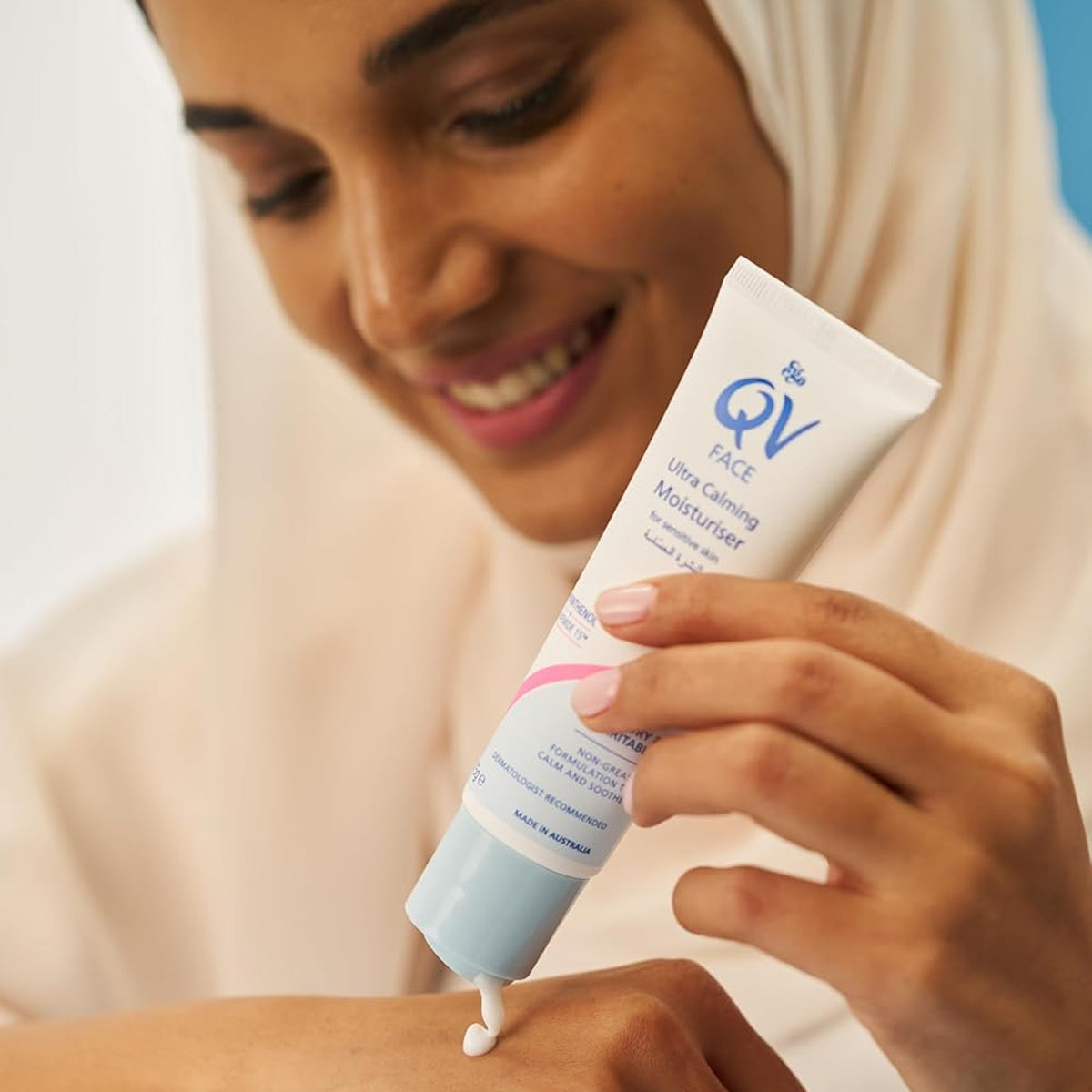 Qv Face Ultra Calming Moisturiser For Sensitive Skin 75g