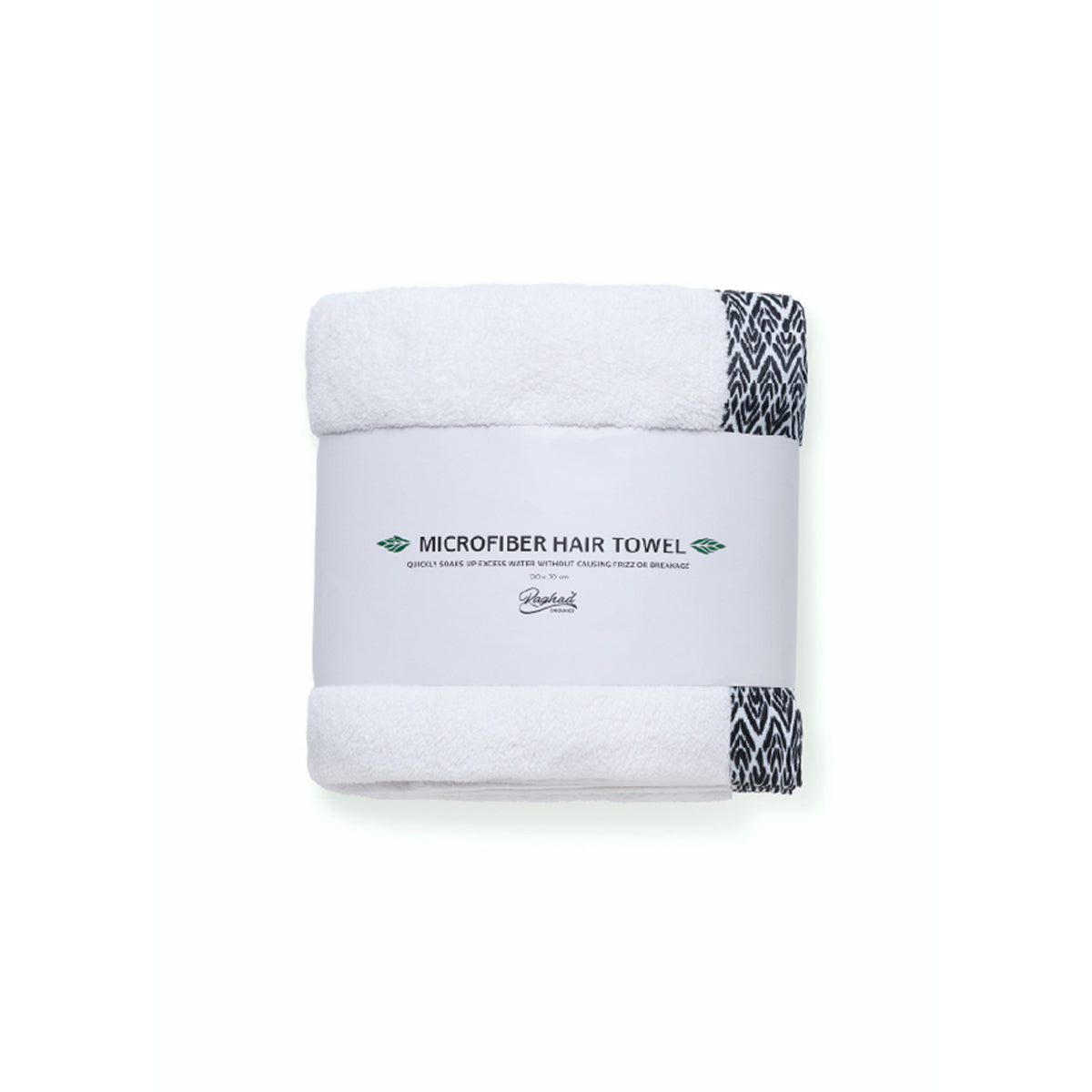 Raghad Organics Orange Petal Hair Towel