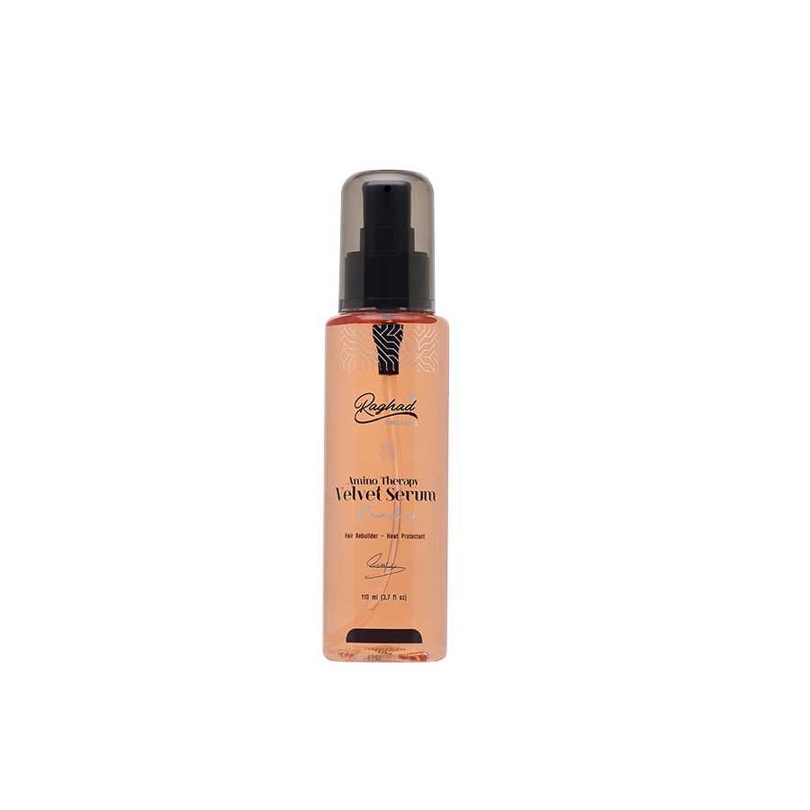 Raghad Organics Amino Therapy Velvet Serum 110ml anti frizz hair serum with Moroccan argan oil Health Boutique