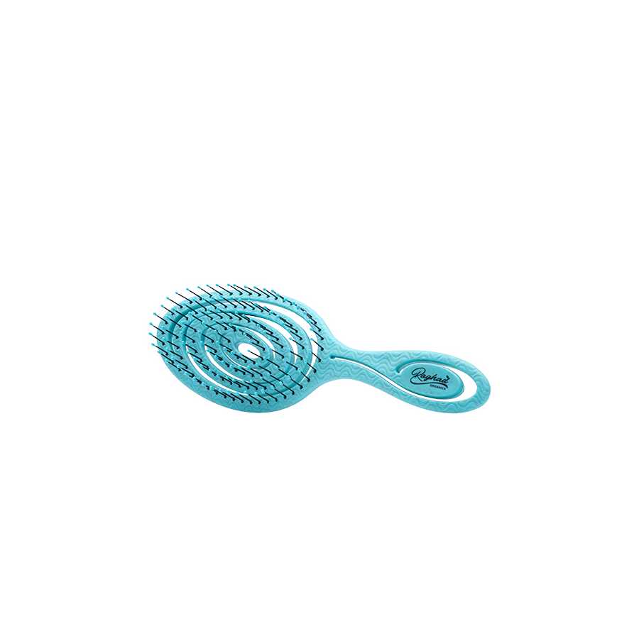Raghad Organics Anti Hair Loss Brush gentle detangling flexible spiral scalp care standard size Health Boutique