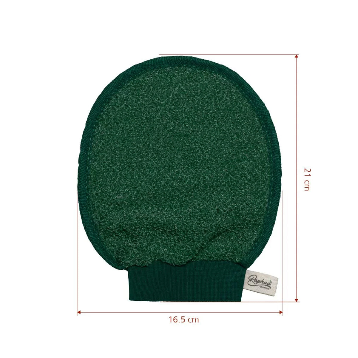 Raghad Organics Cotton Bag organic cotton exfoliating body tool for gentle skin smoothing KP care Health Boutique