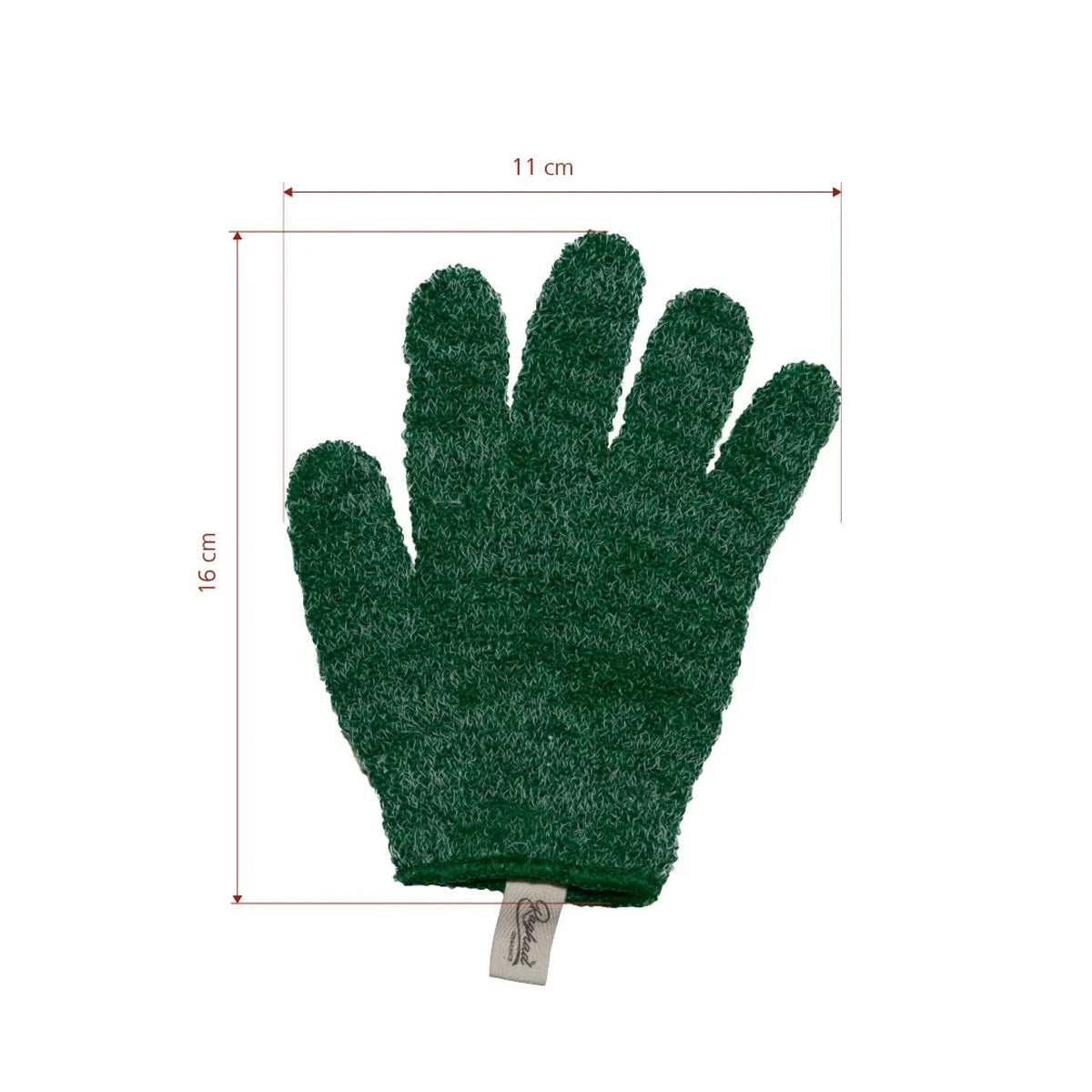 Raghad Organics Cotton Glove organic exfoliating mitt gentle skin smoothing dry skin care tool Health Boutique