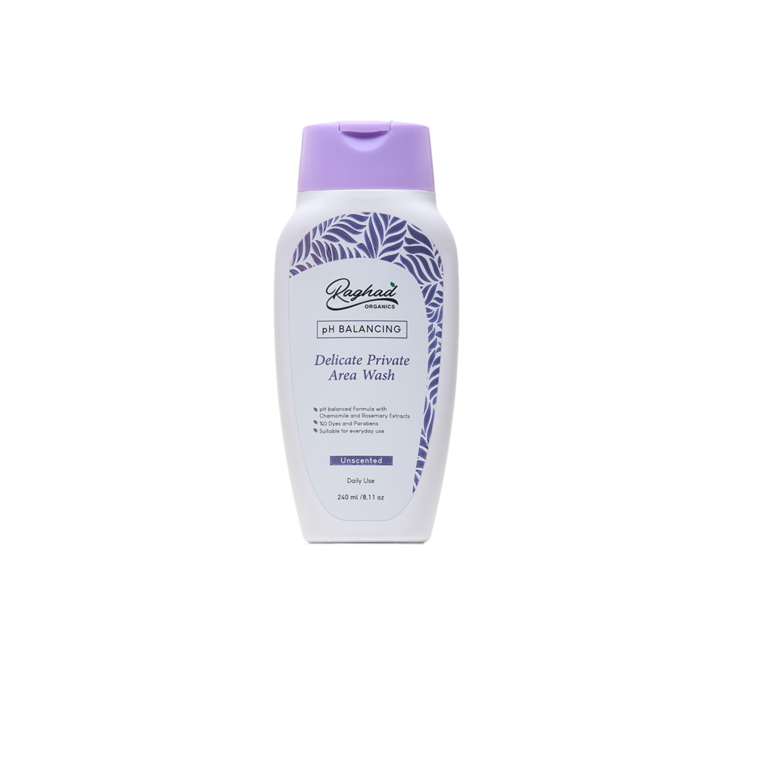 Raghad Organics Delicate Private Area Wash gentle pH balanced intimate cleanser sensitive skin Health Boutique
