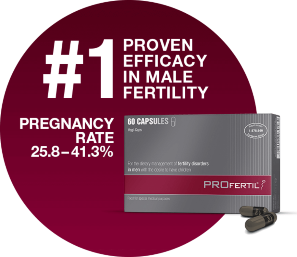 PROFERTIL 60 Capsules | Jordan male fertility supplement bottle | health boutique