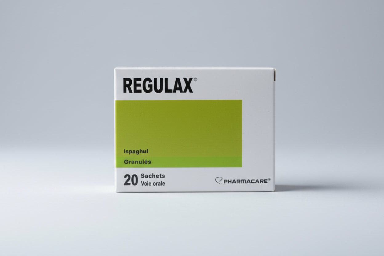أكياس ريجولاكس® 20 - قشور السيليوم والسنا لتخفيف الإمساك أكياس ريجولاكس® 20 - قشور السيليوم والسنا لتخفيف الإمساك
