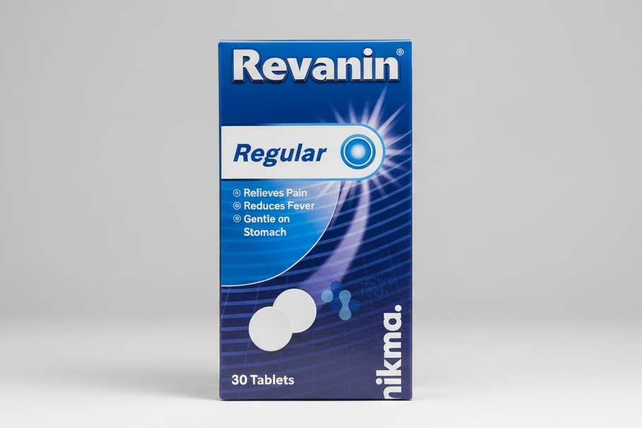 Revanin 500 mg tablets paracetamol pain and fever relief 30 tablets