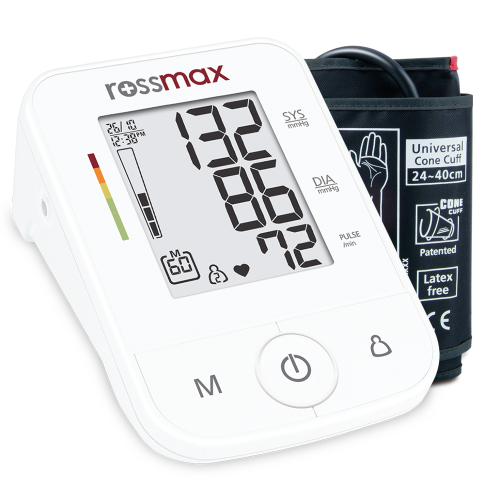 Rossmax X3 Blood Pressure Monitor Jordan  – automatic upper-arm blood pressure device- health boutiqye
