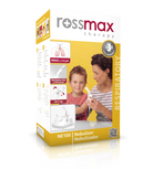 Rossmax NE100 Nebulizer Jordan– powerful piston compressor inhaler with adult and child masks