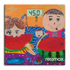 Rossmax WB100 Glass Personal Weight Scale – 180 kg super slim electronic weight scale- Jordan health boutique