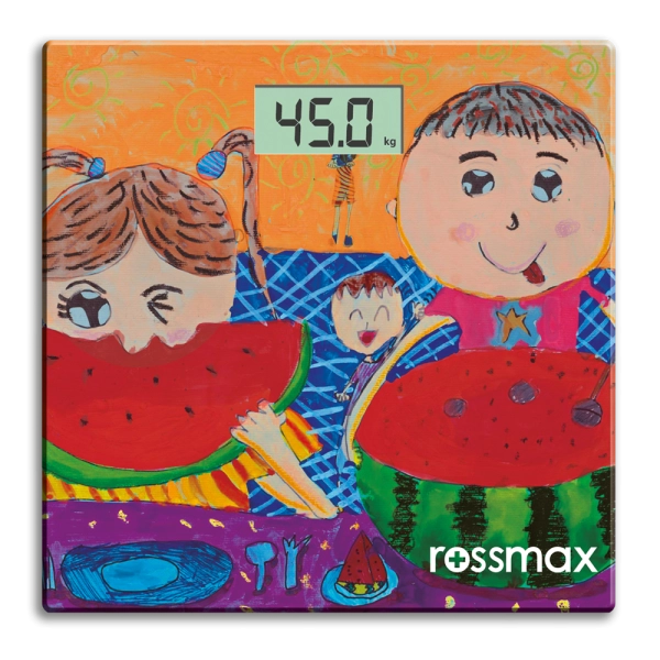 Rossmax WB100 Glass Personal Weight Scale – 180 kg super slim electronic weight scale- Jordan health boutique