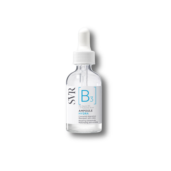 SVR Ampoule Hydra 5 Percent Vitamin B3 Three Hyaluronic Acids Hydrating Serum 30ml Health Boutique