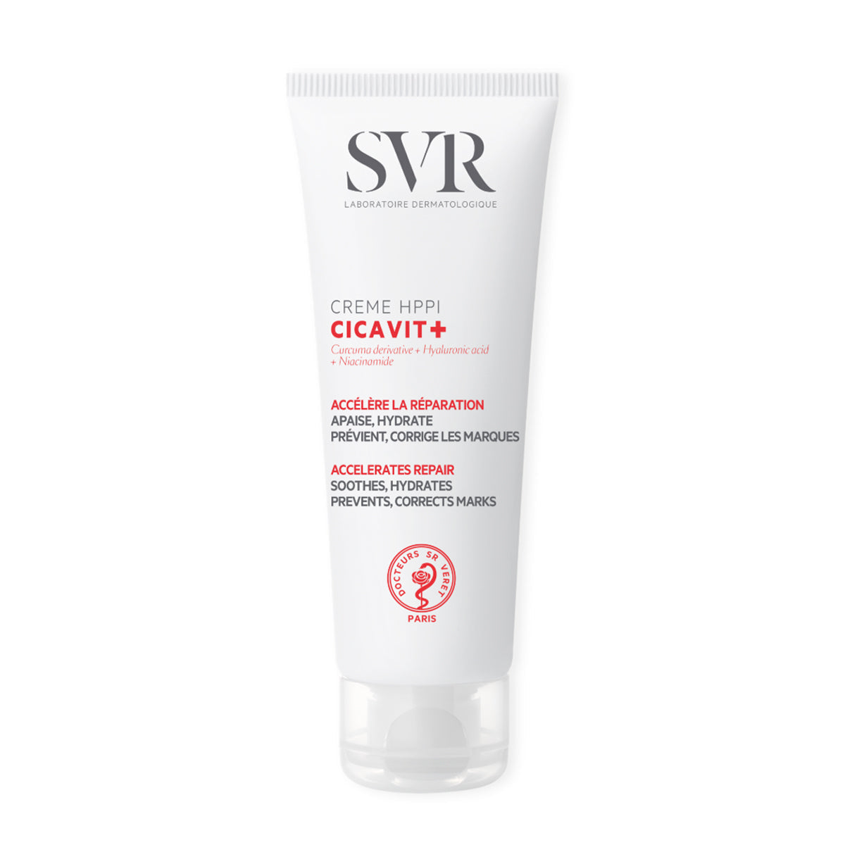 SVR Cicavit Plus HPPI Creme Turmeric Derivative Niacinamide Hyaluronic Acid Skin Repair 40ml Health Boutique