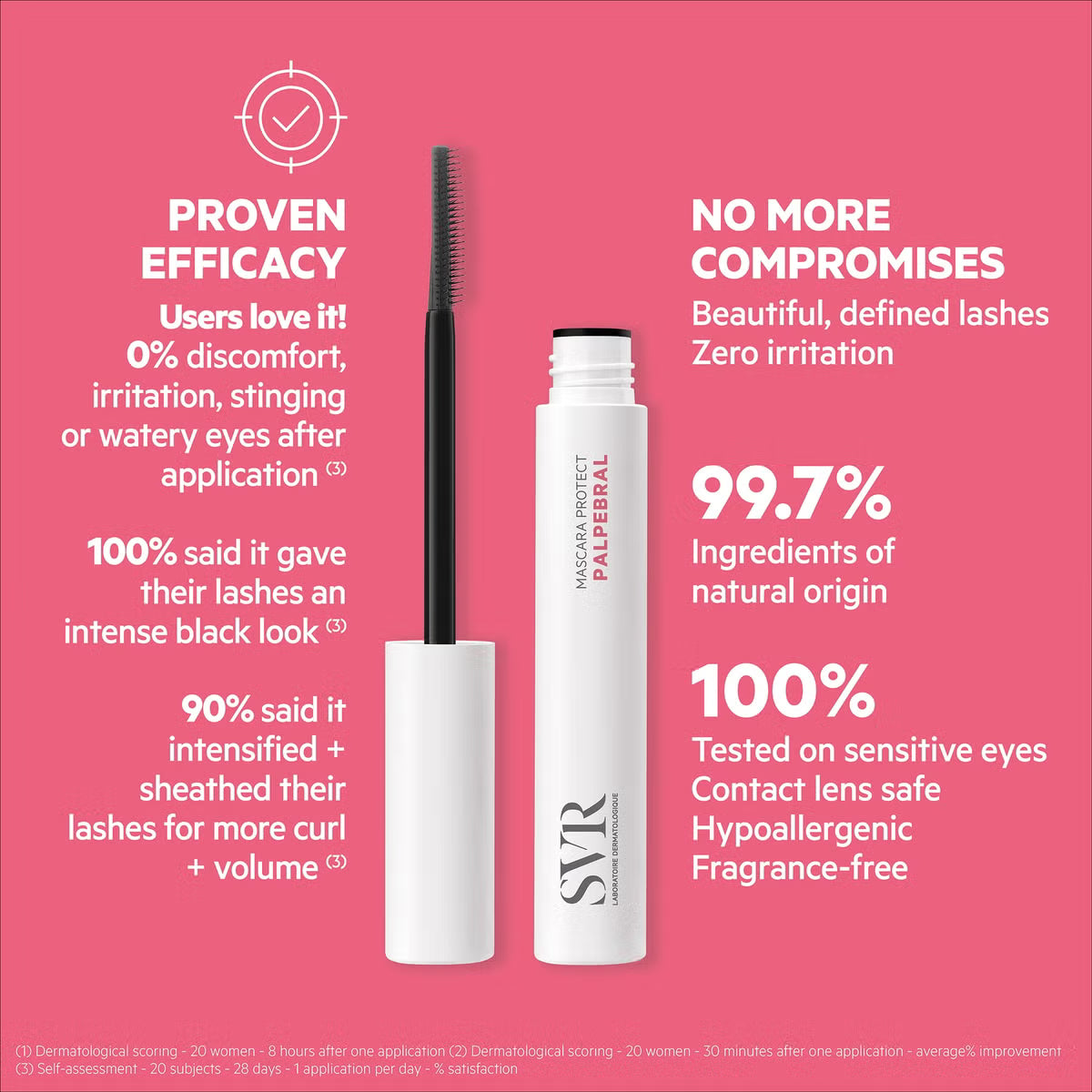 SVR Palpebral Mascara Protect Black Hyaluronic Acid Jojoba Oil Sensitive Eyes Mascara Health Boutique