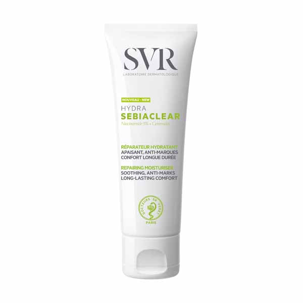 SVR Sebiaclear Hydra Niacinamide 5 Percent Omega Ceramides Hydrating Repair Cream 40ml Health Boutique