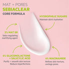 SVR Sebiaclear Mat Plus Pores Gluconolactone Niacinamide Mattifying Moisturizer 40ml Health Boutique